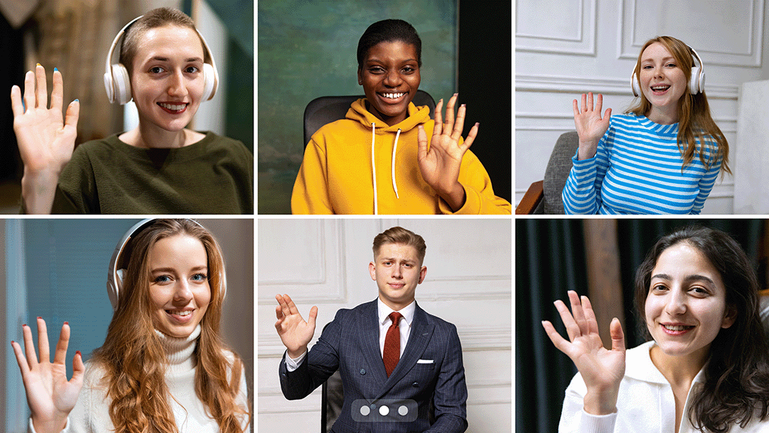 image of youth zoom meeting