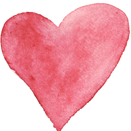 watercolor heart